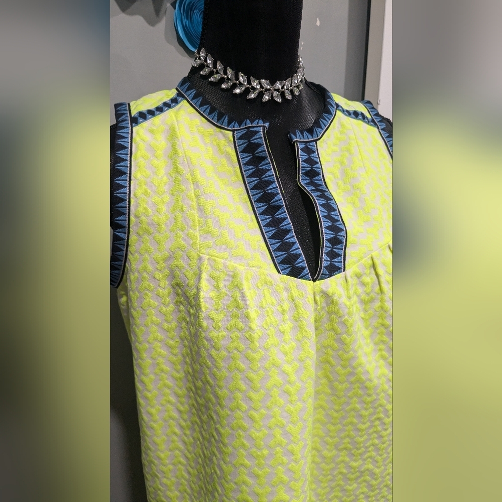 J Crew Arrow Print Shift Dress - Picture 2 of 5